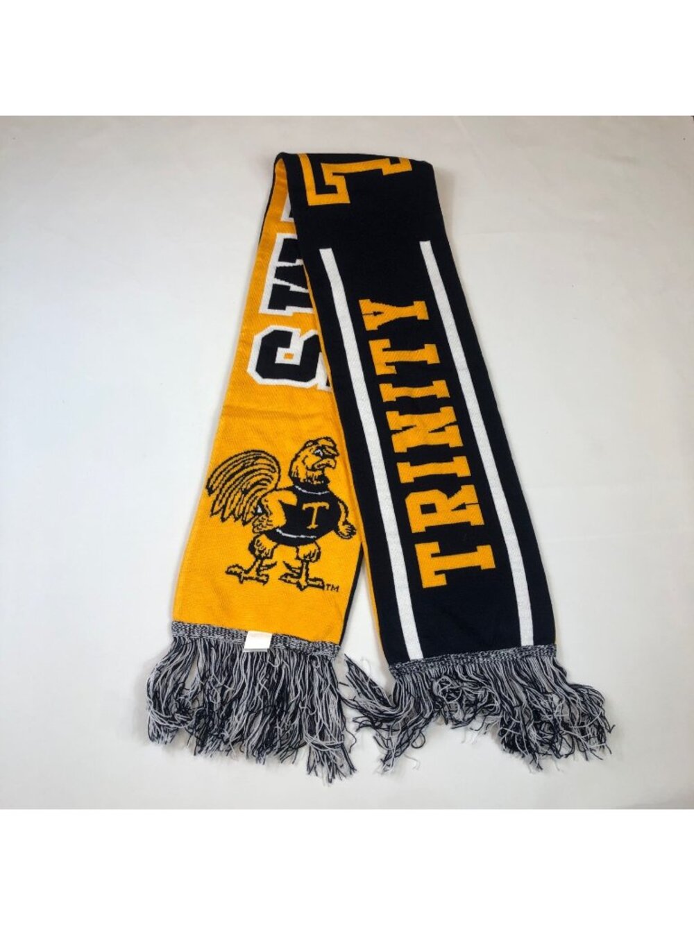 Trinity College Bantams Knit Acrylic Scarf Hartford Connecticut
